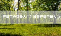 巨量百应登录入口？抖音巨量千川入口