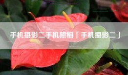 手机摄影二手机照相「手机摄影二」