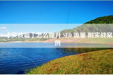 【实战篇】怎么提升 SEO 流量 附实战案例