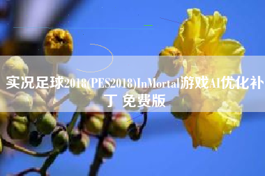 实况足球2018(PES2018)InMortal游戏AI优化补丁 免费版